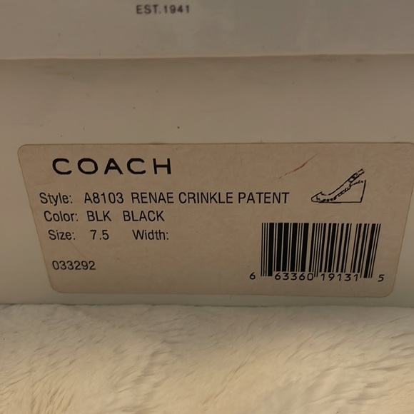 Coach Wedge sling-back heels - Picture 3 of 4